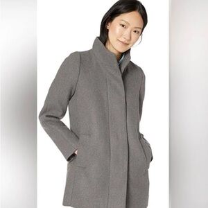 Chic Gray Wool Coat